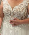 Second Hand Brautkleid Elizabeth Passion / Mode de Pol Fit and Flare Gr. 52 Foto 4