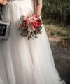 Second Hand Brautkleid Elizabeth Passion / Mode de Pol Fit and Flare Gr. 52 Foto 3