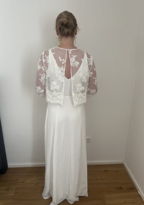Second Hand Brautkleid Séraphine A-Linie Gr. 38 Neu & ungetragen Foto 1