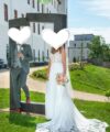 Second Hand Brautkleid Renger A-Linie Gr. 36 Foto 5