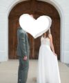 Second Hand Brautkleid Renger A-Linie Gr. 36 Foto 7