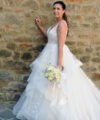 Second Hand Brautkleid Sincerity Bridal / Justin Alexander 44464 Prinzessin Gr. 38 Foto 4