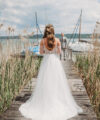 Second Hand Brautkleid Sanna Lindström Sina A-Linie Gr. 34 Foto 4