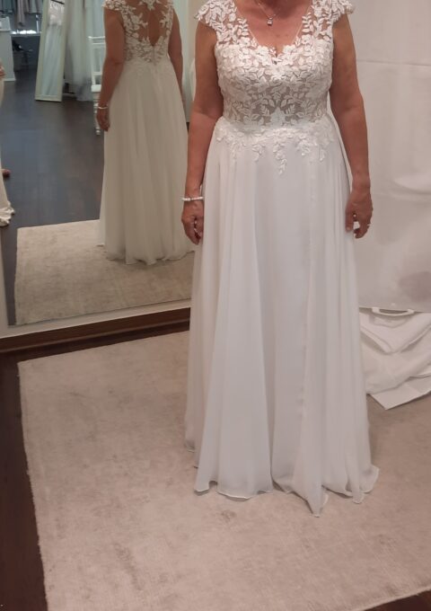 Second Hand Brautkleid Lisa Donetti 2518 A-Linie Gr. 38 Foto 1