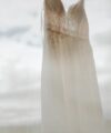 Second Hand Brautkleid Lillian West Style Nummer: 66181, Farbe: Ivory / Nude A-Linie Gr. 40 Foto 2
