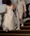 Second Hand Brautkleid Madi Lane A-Linie Gr. 40 Foto 1