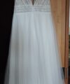 Second Hand Brautkleid Bianco Evento Electra A-Linie Gr. 46 Foto 4