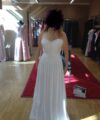 Second Hand Brautkleid Marc Lesley A-Linie Gr. 38 Foto 3