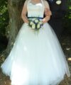 Second Hand Brautkleid Becca Loreen A-Linie Gr. 38 Foto 1