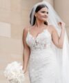 Second Hand Brautkleid Blue by Enzoani – ein Designer für Luxusbrautmoden Meerjungfrau Gr. 38 Maßgeschneidert Foto 1