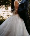 Second Hand Brautkleid Agora 16-20 A-Linie Gr. 38 Foto 3