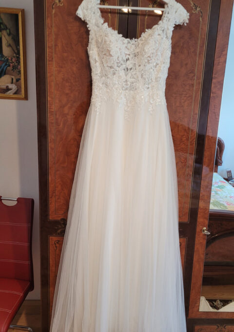 Second Hand Brautkleid Justin Alexander A-Linie Gr. 38 Foto 1