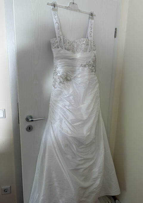Second Hand Brautkleid Lemoss A-Linie Gr. 42 Neu & ungetragen Foto 1