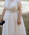 Second Hand Brautkleid Sedinum bridal A463 A-Linie Gr. 52 Maßgeschneidert Foto 1