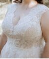 Second Hand Brautkleid Sedinum bridal A463 A-Linie Gr. 52 Maßgeschneidert Foto 2