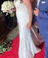 Second Hand Brautkleid Pronovias Barcelona Andromeda Meerjungfrau Gr. 44 Foto 5
