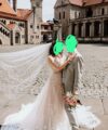 Second Hand Brautkleid Jarice Letizia A-Linie Gr. 40 Foto 3