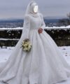Second Hand Brautkleid Türkei A-Linie Gr. 38 Foto 5