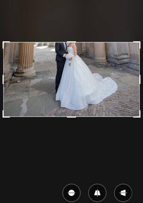 Second Hand Brautkleid SIMA Couture Peri Prinzessin Gr. 38 Maßgeschneidert Foto 1