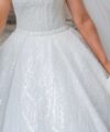 Second Hand Brautkleid SIMA Couture Peri Prinzessin Gr. 38 Maßgeschneidert Foto 4