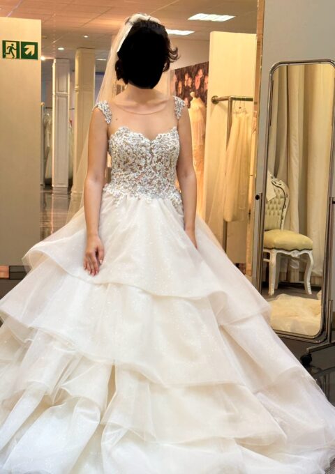 Second Hand Brautkleid Madame Burcu Prinzessin Gr. 36 Neu & ungetragen Foto 1