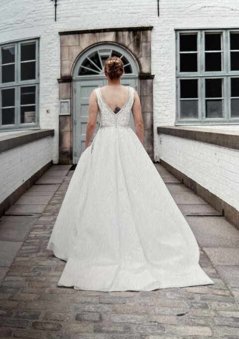 Second Hand Brautkleid Bianco Evento A-Linie Gr. 36 Foto 1