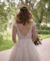 Second Hand Brautkleid Sanna Lindström A-Linie Gr. 36 Foto 4