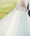 Second Hand Brautkleid Monica Loretti Prinzessin Gr. 34 Maßgeschneidert Foto 3