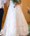 Second Hand Brautkleid Morilee / Madeline Gardner A-Linie Gr. 38 Foto 1