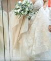Second Hand Brautkleid Morilee / Madeline Gardner A-Linie Gr. 38 Foto 2