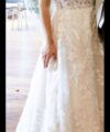 Second Hand Brautkleid Morilee / Madeline Gardner A-Linie Gr. 38 Foto 4