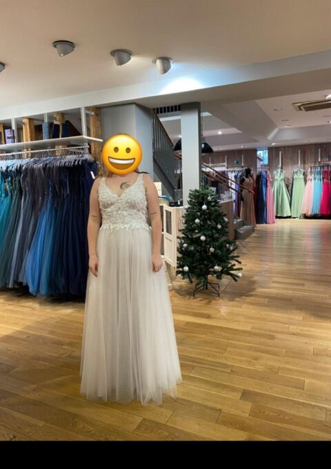 Second Hand Brautkleid A-Linie Gr. 44 Foto 1