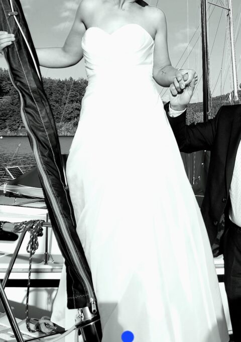 Second Hand Brautkleid A-Linie Gr. 36 Foto 1