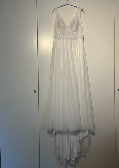 Second Hand Brautkleid Fevronia A-Linie Gr. 44 Mageschneidert Neu & ungetragen Foto 1