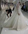 Second Hand Brautkleid Cinderella A-Linie Gr. 40 Foto 2