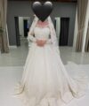 Second Hand Brautkleid Cinderella A-Linie Gr. 40 Foto 3
