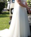 Second Hand Brautkleid Justin Alexander A-Linie Gr. 44 Foto 4