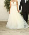 Second Hand Brautkleid Maßanfertigung Prinzessin Gr. 36 Foto 1
