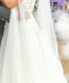 Second Hand Brautkleid Maßanfertigung Prinzessin Gr. 36 Foto 7