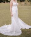 Second Hand Brautkleid Folgt Folgt… Fit and Flare Gr. 42 Foto 7