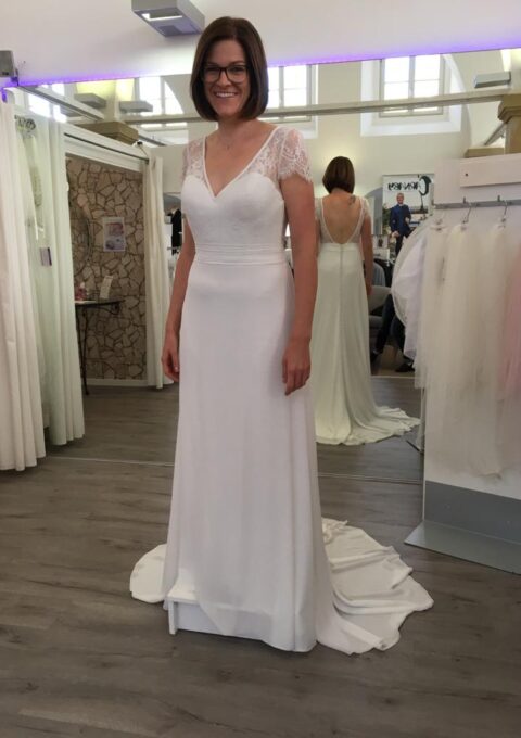 Second Hand Brautkleid Sweetheart Justin Alexander 11004 A-Linie Gr. 38 Mageschneidert Neu & ungetragen Foto 1