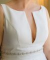 Second Hand Brautkleid St. Patrick / Pronovias Haliotis A-Linie Gr. 42 Foto 3