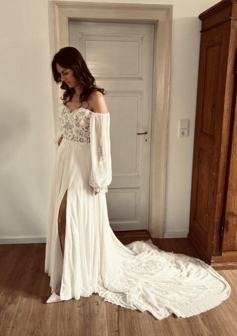 Second Hand Brautkleid Lilian West 66228 A-Linie Gr. 38 Foto 1