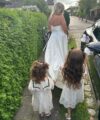 Second Hand Brautkleid Standesamt Gr. 44 Maßgeschneidert Foto 3
