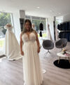 Second Hand Brautkleid Fevronia A-Linie Gr. 48 Foto 3