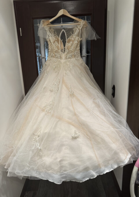 Second Hand Brautkleid MS Moda Chenyl A-Linie Gr. 40 Foto 1