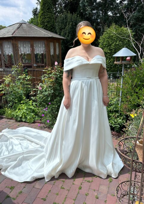 Second Hand Brautkleid Anna Sorrano A-Linie Gr. 44 Foto 1