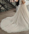 Second Hand Brautkleid Bianco Evento D3314IQ11 A-Linie Gr. 38 Neu & ungetragen Foto 4