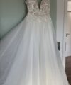 Second Hand Brautkleid MS Moda A-Linie Gr. 42 Neu & ungetragen Foto 3