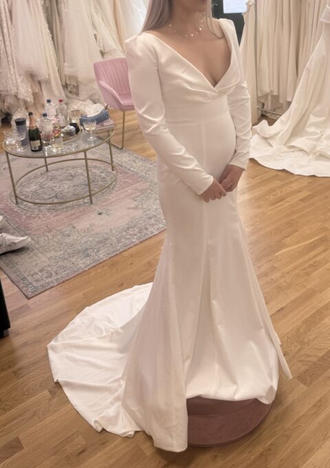 Second Hand Brautkleid Milla Nova Paisley Meerjungfrau Gr. 40 Neu & ungetragen Foto 1